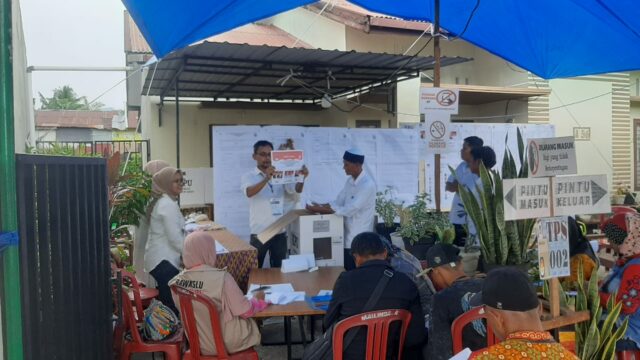 Pasangan calon presiden dan wakil presiden Anies Baswedan dan Muhaimin Iskandar (Amin) unggul di sejumlah TPS di Kota Padang