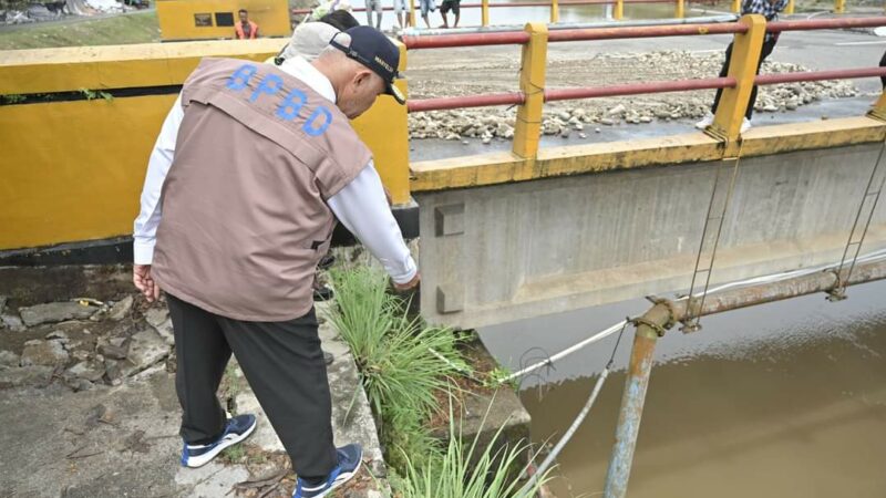 Akses ke BIM, Gubernur Pastikan Perbaikan Darurat Jembatan Kembar Tuntas