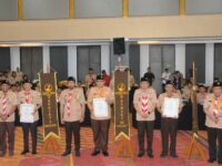 Kwarcab Gerakan Pramuka Kota Padang Raih Tergiat II Tingkat Provinsi 2023