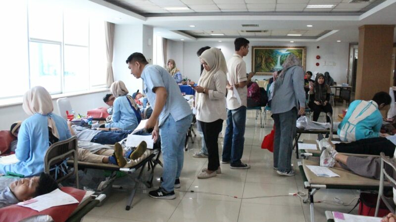 HUT ke 62 Bank Nagari: Aksi Donor Darah Terkumpul 101 Kantong