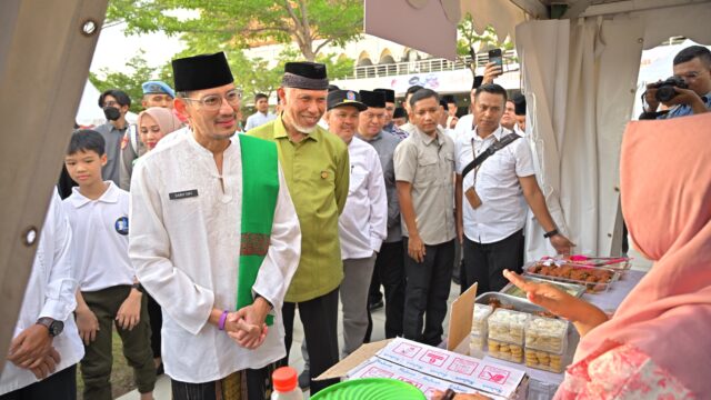 Menparekraf Sandiaga Uno: 63 Persen Wisatawan Datang ke Sumbar Karena Kulinernya