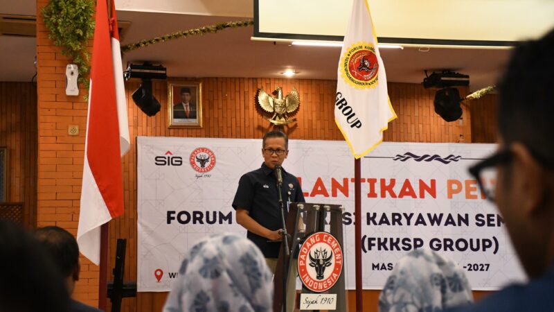 Dirut Semen Padang Kukuhkan Pengurus FKKSP Group Periode 2024-2027, Freddo Syukri Jadi Ketum