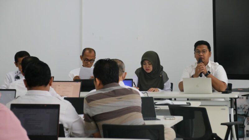 LPM UIN Imam Bonjol Padang menyelenggarakan Rapat Koordinasi Persiapan Instrumen Suplemen Konversi (ISK) pada Senin (25/3/2024).