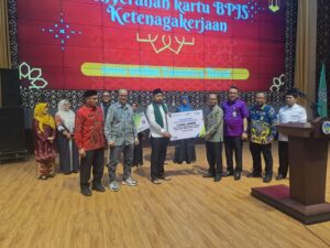 Bank Nagari Bantu 1.000 Pelaku UMKM di Sumbar Terlindungi BPJS Ketenagakerjaan