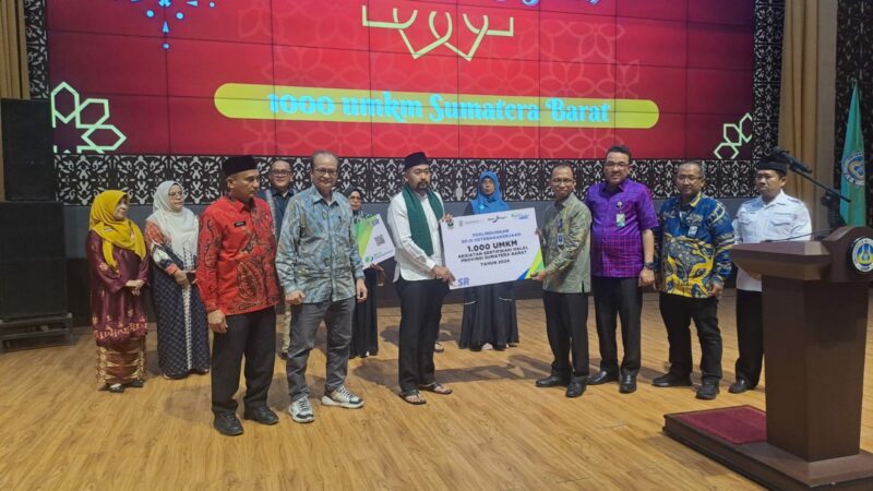 Bank Nagari Bantu 1.000 Pelaku UMKM di Sumbar Terlindungi BPJS Ketenagakerjaan