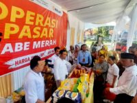 Pemprov Sumbar Gelar Gerakan Pangan Murah dan Operasi Pasar Cabai Merah di 7 Kabupaten Kota