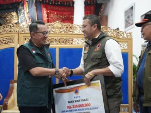 BNPB Kembali Berikan Bantuan Penanganan Bencana untuk Tanah Datar