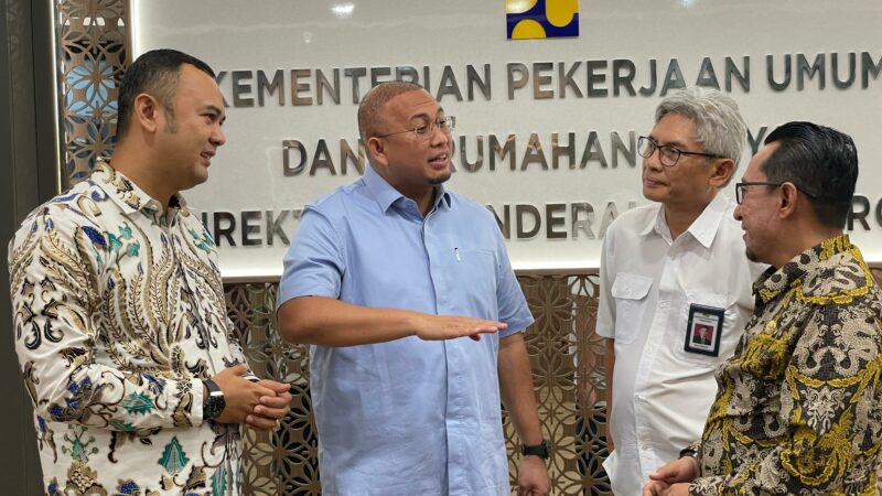 Temui Dirjen Bina Marga, Andre Rosiade: Perbaikan Jalan Air Dingin Solok Segera Dikerjakan Pusat