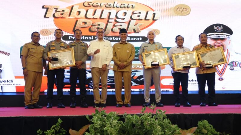Permudah Warga Bayar Pajak, Gubernur Sumbar Rilis Program Tabungan Pajak