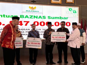 Gubernur Mahyeldi Ajak Warga Sumbar Tiru Wakaf Utsman bin Affan