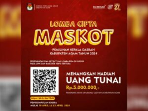 Ketua KPU Agam, Herman Susilo mengatakan, ada sebanyak delapan desainer ambil bagian lomba desain maskot Pemilihan Kepala Daerah Pilkada