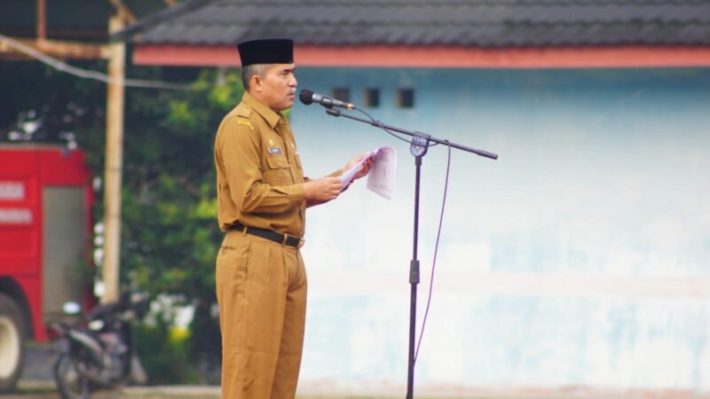 Sekda Dharmasraya, Adlisman menyampaikan terima kasih kepada seluruh ASN yang telah turut membantu kesuksesan penyelenggaraan kegiatan selama bulan Ramadan dan Idul Fitri 1445