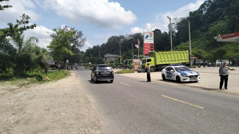 Arus Balik Lancar di Jalinsum Sijunjung, Pemudik Diminta Tetap Waspada