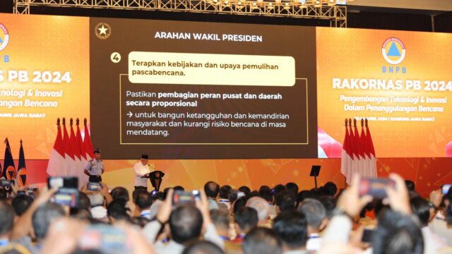Didominasi Bencana Hidrometeorologi, Wapres Teteskan 5 Butir Arahan Mitigasi