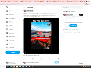 [HOAKS], Cek Fakta: Pengibaran Bendera Bulan Bintang Bukan Representasi Aceh Keluar dari Indonesia Jika Prabowo Jadi Presiden