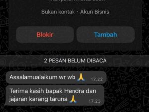 [HOAKS], Cek Fakta: Pencatutan Nama Gubernur Sumbar di WhatsApp Murni untuk Penipuan