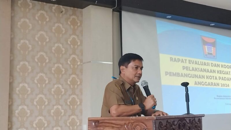 Asisten II Perekonomian dan Pembangunan Pemko Padang, Didi Aryadi mengatakan, APBD Kota Padang tahun anggaran 2024 sebesar Rp2,565 triliun dengan serapan anggaran hingga April 2024