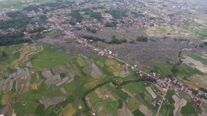 BNPB Lakukan Survei Udara untuk Mitigasi Bencana Galodo