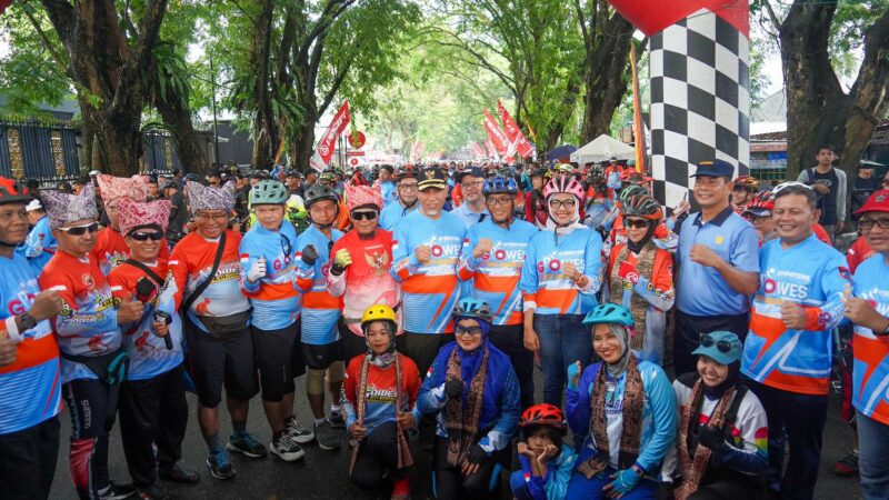 30.000 Pesepeda Ramaikan Gowes Siti Nurbaya Adventure