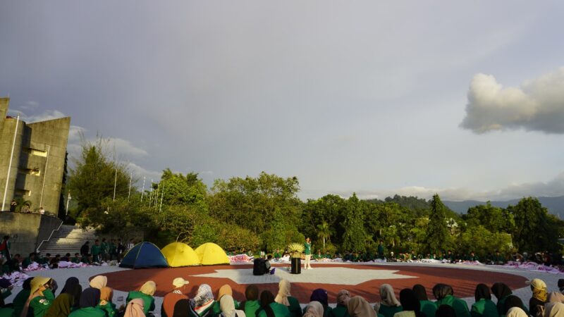 Ratusan Civitas Akademika UNAND Gemakan Solidaritas untuk Palestina