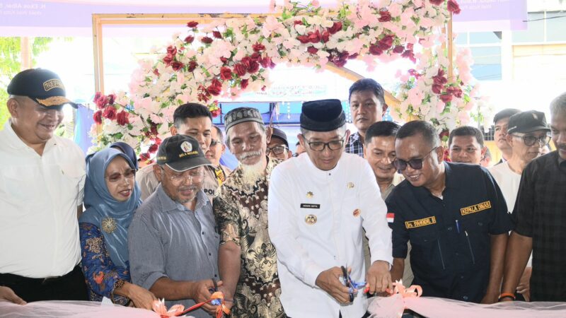Wako Padang Resmikan Gedung Baru Pasar Ulak Karang