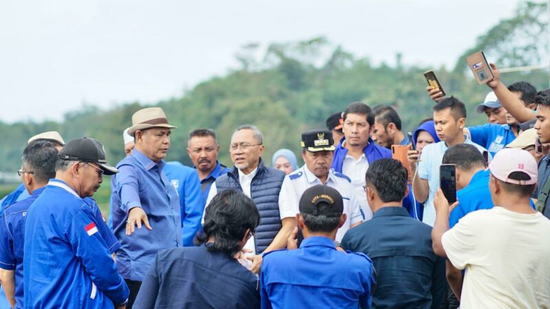 Dampingi Zulkifli Hasan ke Lokasi Bencana di Agam, Epyardi Ceritakan Bantuan PAN