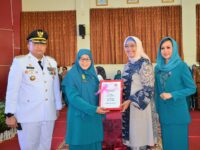 Vanny Andree Algamar Resmi Jabat Pj Ketua TP-PKK dan Dekranasda Kota Padang