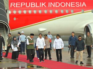 Presiden Jokowi Tiba di Ranah Minang
