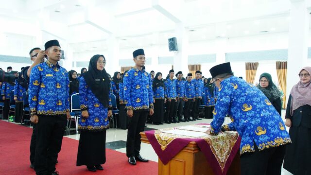 669 P3K di Tanah Datar Dilantik