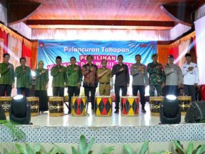 KPU Padang Panjang Luncurkan Tahapan Pilkada 2024