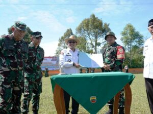 Tentara Manunggal Membangun Nagari Sambangi Tanah Datar
