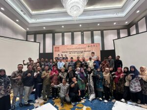 Humas dan Tim Teknis Akademik Universitas Islam Negeri (UIN) Imam Bonjol (IB) Padang menghhadiri bimbingan teknis pendaftaran dan