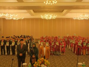 Fakultas Tarbiyah dan Keguruan Universitas Islam Negeri (UIN) Imam Bonjol Padang menggelar acara pengukuhan lulusan PPG
