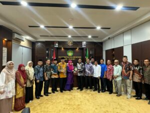 Senat Universitas Islam Negeri (UIN) Imam Bonjol Padang melakukan kunjungan benchmarking ke UIN Ar Raniry Banda Aceh pada 15-17 Mei 2024