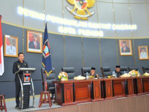 Paripurna DPRD Padang: Wawako Ekos Albar Sampaikan Ranperda Pertanggungjawaban APBD 2023
