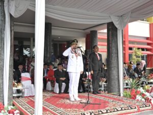Wagub Audy Pimpin Upacara Hardiknas dan Hari Otda Tingkat Provinsi Sumatra Barat