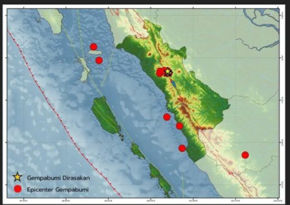 Bmkg Catat Sumbar Digoyang Gempa Dalam Seminggu Kali Dirasakan