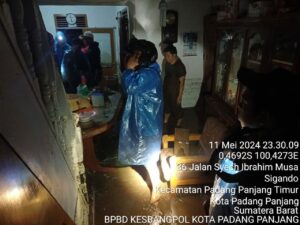 Banjir di Kota Padang Panjang: 1 Orang Ditemukan Selamat, 2 Masih Hilang