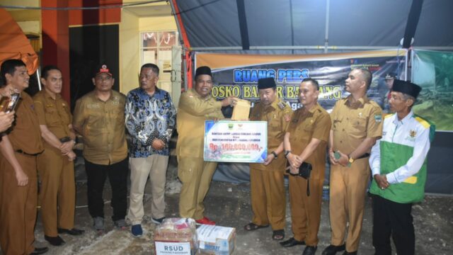 Padang Pariaman Salurkan Bantuan untuk Korban Bencana di Agam
