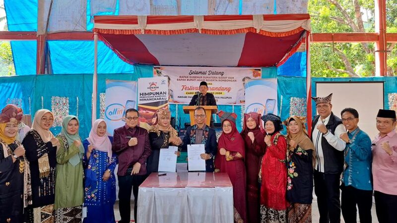 Bank Nagari Berkolaborasi dengan Hipermi Perluas Akses Pasar Rendang