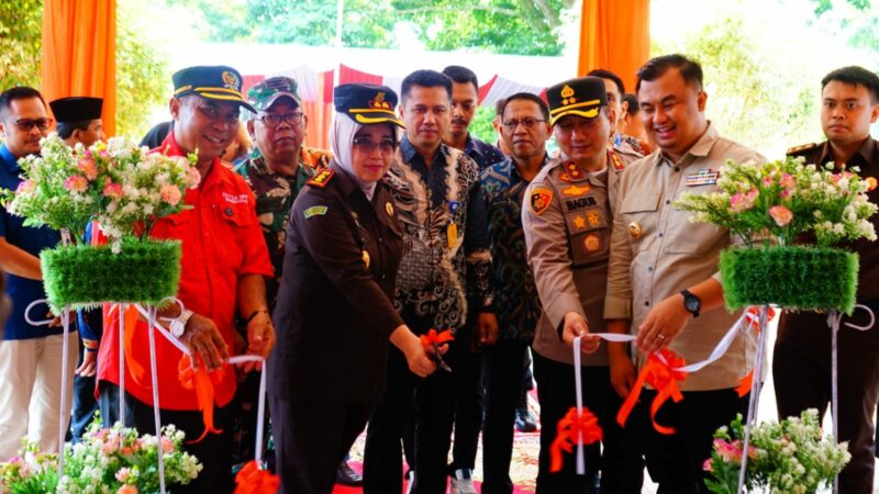 Bupati Dharmasraya, Sutan Riska Tuanku Kerajaan secara resmi melakukan Softlaunching Mal Pelayanan Publik Kabupaten Dharmasraya di DPMPTSP