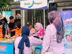 Bank Nagari Meriahkan Car Free Day dengan Edukasi dan Promo QRIS