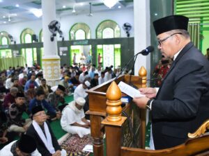 Bupati Agam Ajak Jemaah Salat Idul Adha Berempati kepada Korban Banjir Bandang