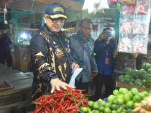 Pj Wako Padang Sidak Pasar Pastikan Stok Aman Jelang Idul Adha