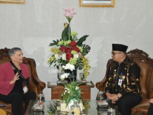 Perkuat Kerjasama, Dubes Australia Kunjungi Pj Wako Padang