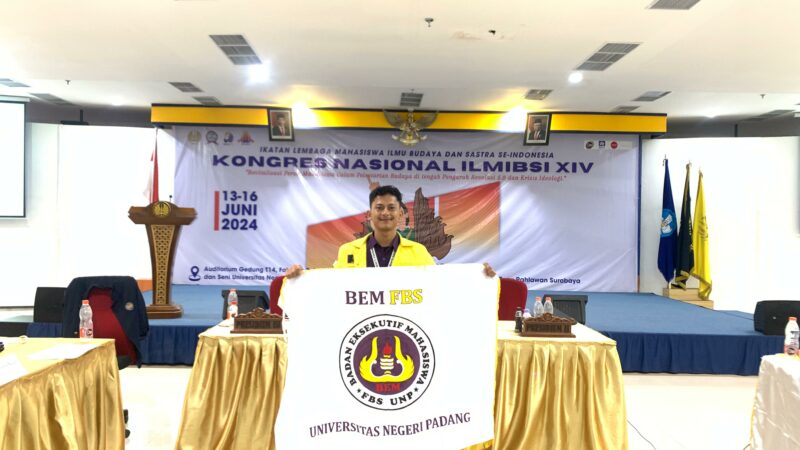 Gubernur BEM FBS UNP Terpilih Pimpin ILMIBSI