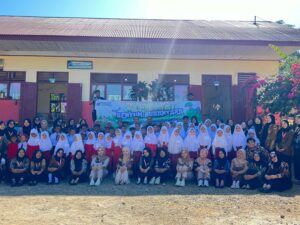 Komunitas Senyum Anak Nusantara Tanamkan Nilai Pancasila di SDN 057 Air Dingin