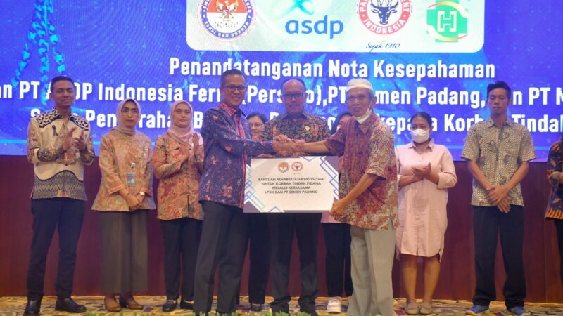 LPSK-Semen Padang Teken MoU Sinergi Program Perlindungan Saksi