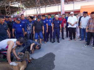 Pj Wako Padang Hadiri Tradisi Berkurban di Dinas Pemadam Kebakaran