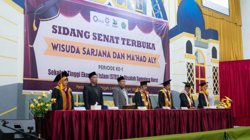 Luluskan 22 Wisudawan, STEI Ar Risalah Sumbar Gelar Wisuda Perdana